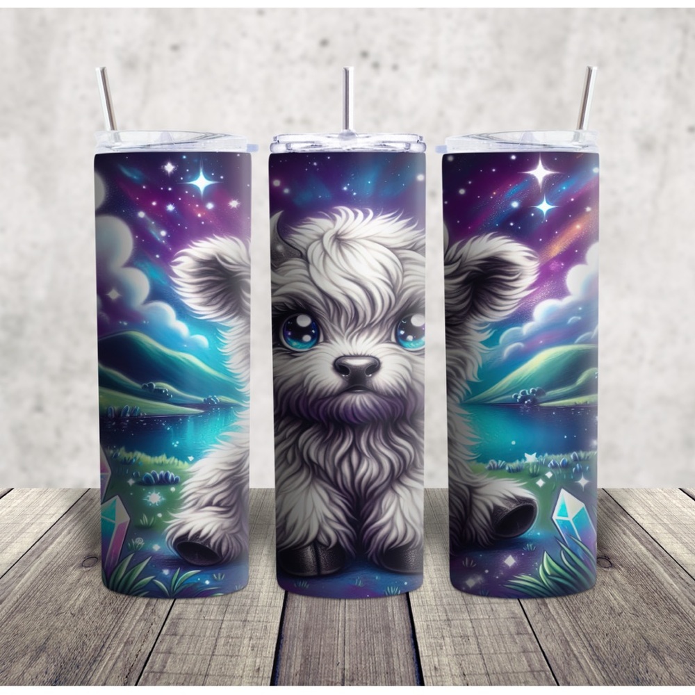 Calf with Crystals Tumbler